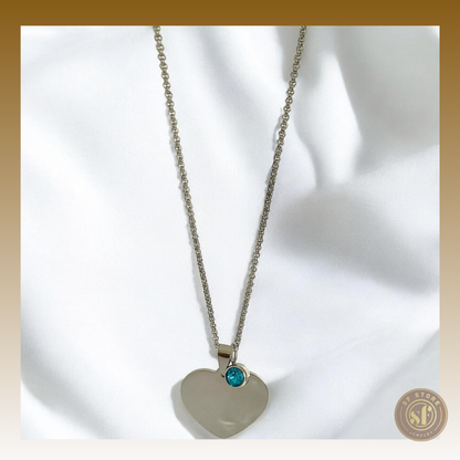 Colar personalizado Love Memory (Coração 3 cm)