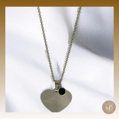 Colar personalizado Love Memory (Coração 3 cm)
