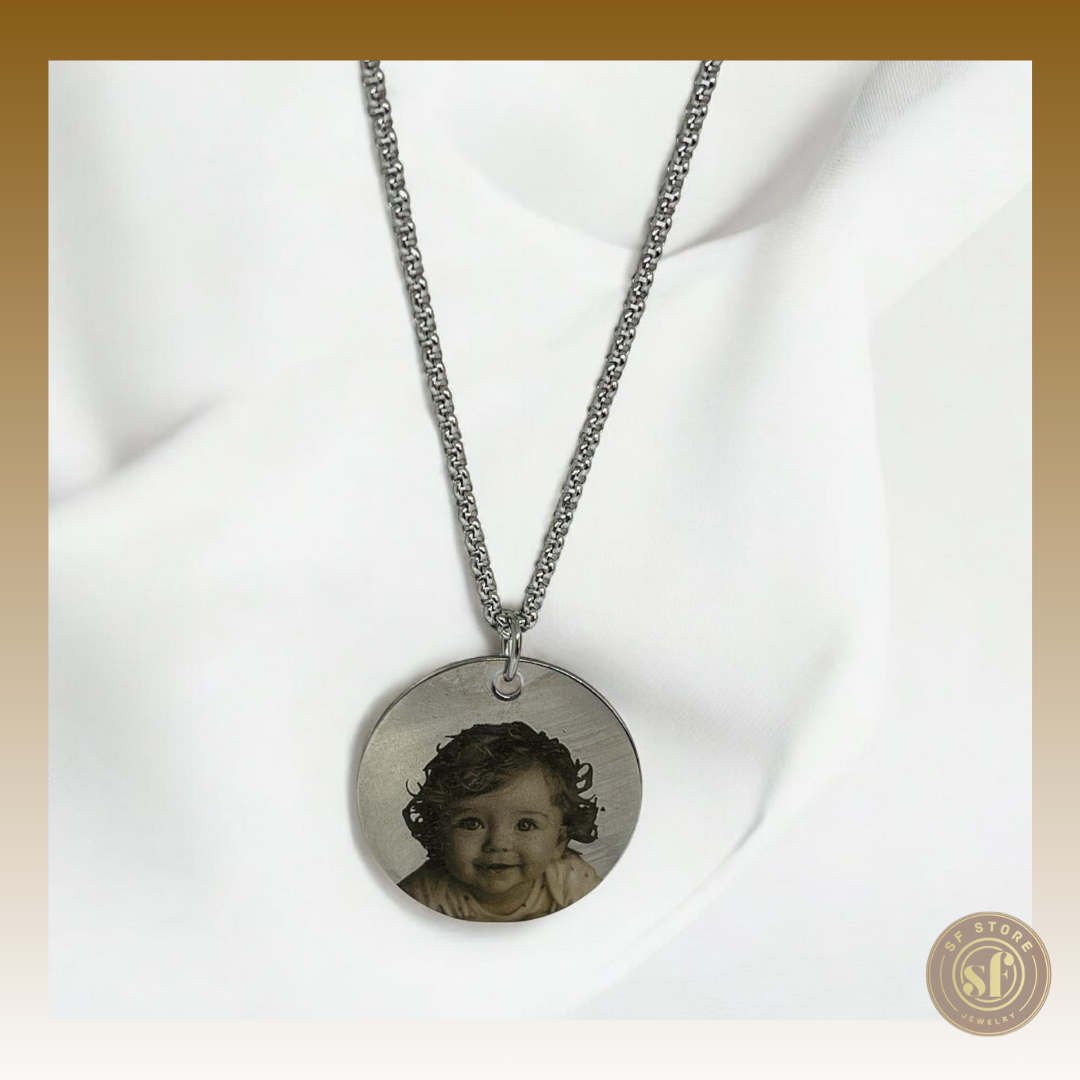 Colar personalizado Memory (Foto Realista)