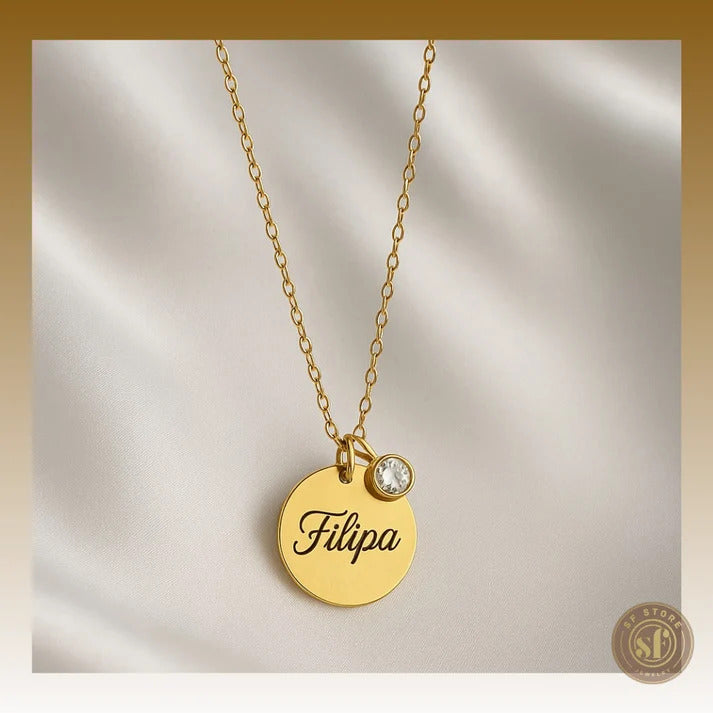 Colar personalizado Memory com Brilhante