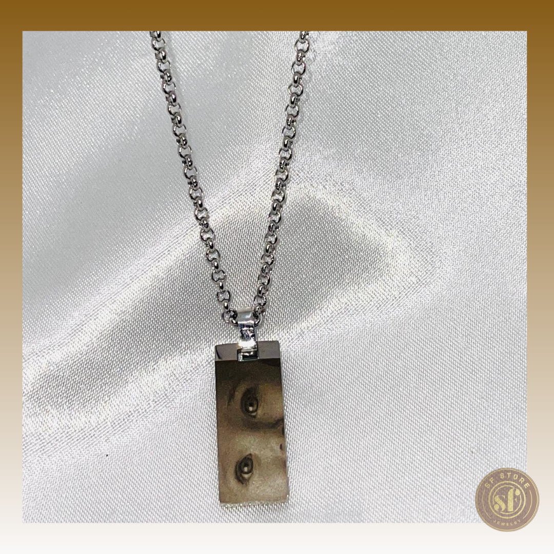 Colar personalizado O Teu Olhar (imagem realista)