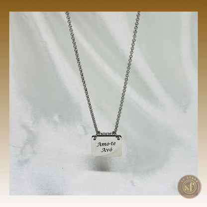 Colar personalizado Secret Message