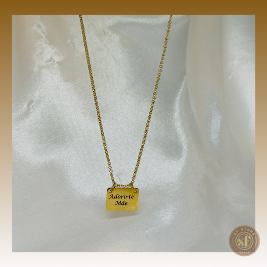 Colar personalizado Secret Message