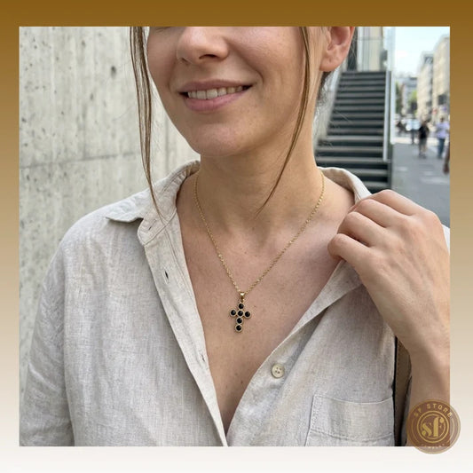 Colar Shine Cross