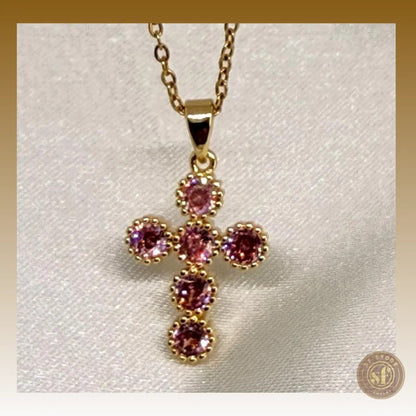 Colar Shine Cross