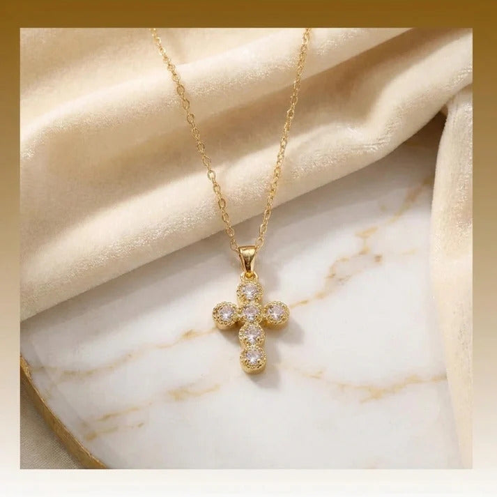 Colar Shine Cross