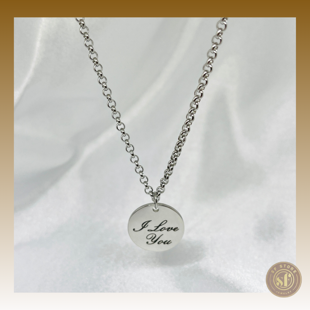 Colar personalizado Special (frases, datas)