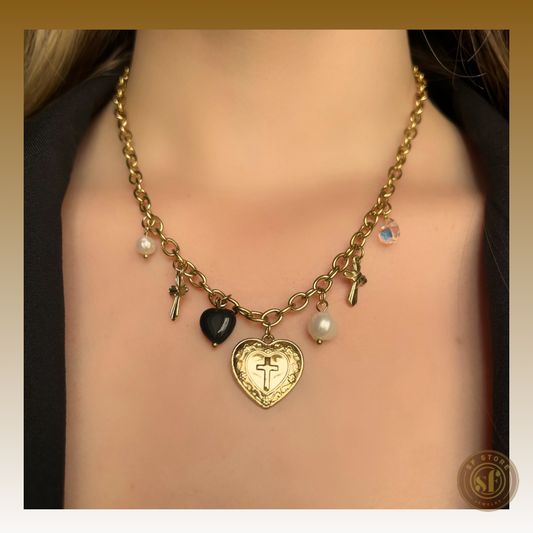 Colar Summer (pendente coração)