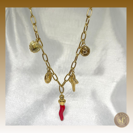 Colar Summer (pendente pimentinha)