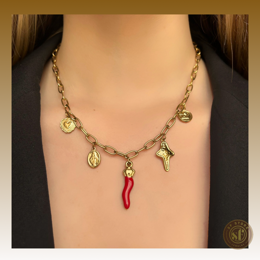 Colar Summer (pendente pimentinha)