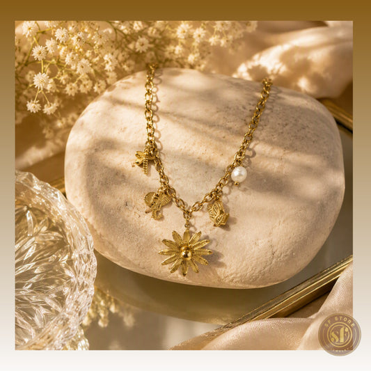 Colar Summer (pendente flor)