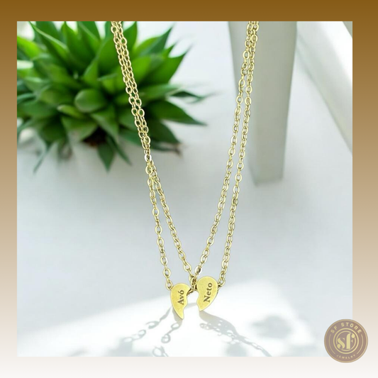Colar personalizado Valentim