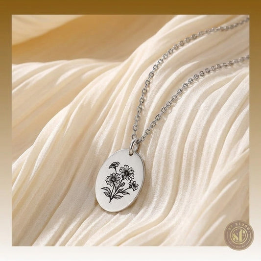 Colar personalizado Flor Signo