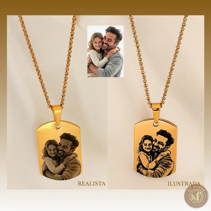 Colar personalizado Identidade Singular