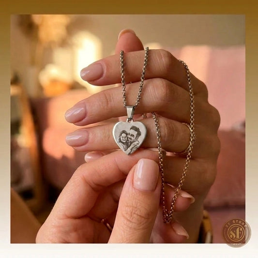 Colar personalizado Love Memory (Coração 2 cm)