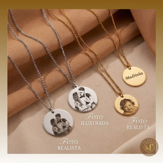 Colar personalizado Memory