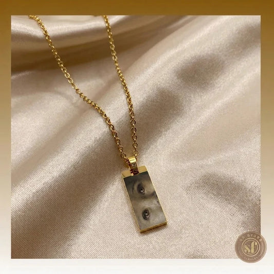 Colar personalizado O Teu Olhar (imagem realista)