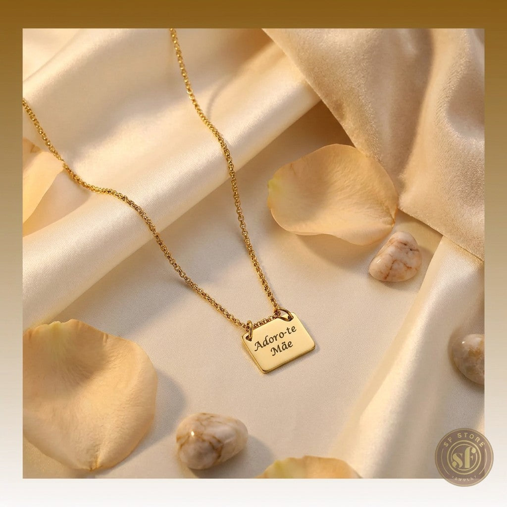 Colar personalizado Secret Message