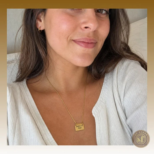 Colar personalizado Secret Message