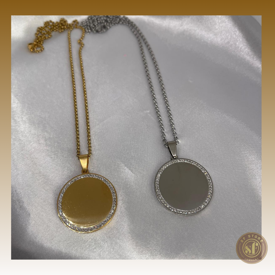 Colar personalizado Foto Ilustrada (Mod. III)