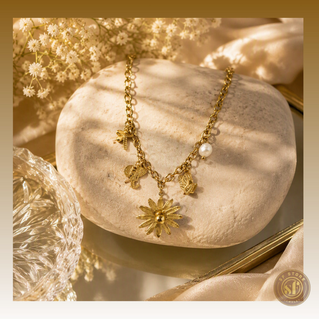 Conjunto Summer (pendente flor)