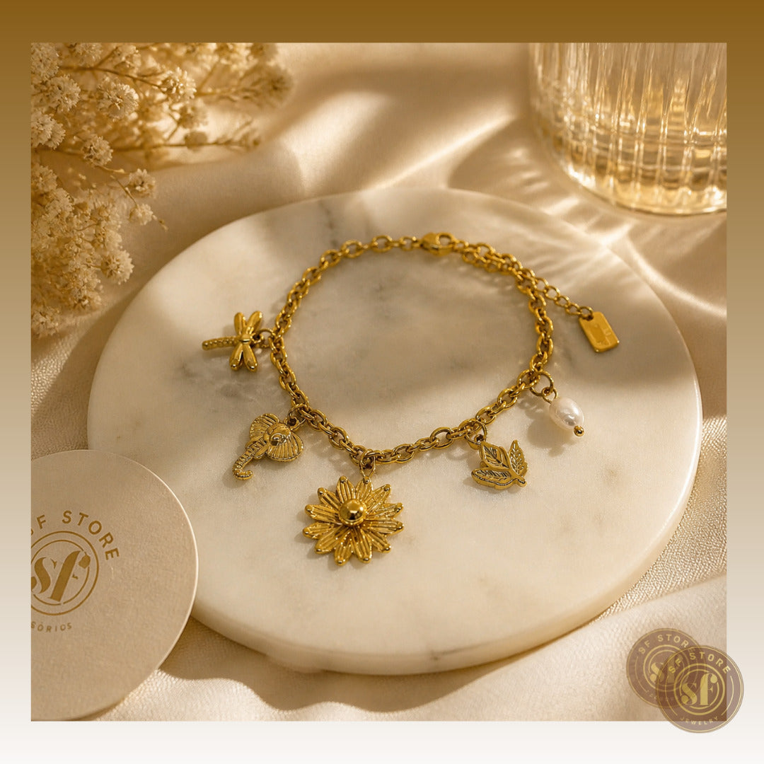Conjunto Summer (pendente flor)