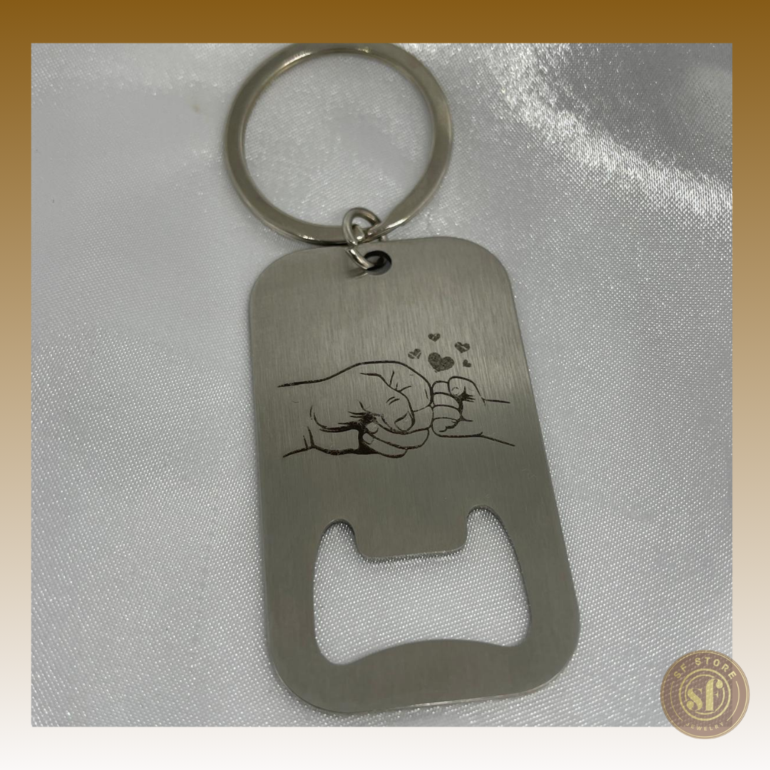 Porta-Chaves personalizado Abre Garrafas (Personalizável)