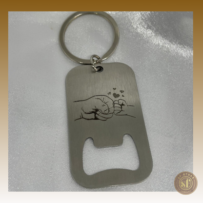 Porta-Chaves personalizado Abre Garrafas (Personalizável)