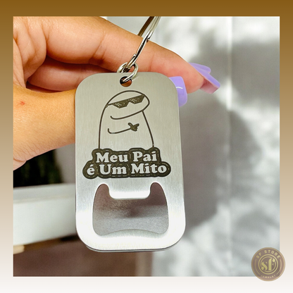 Porta-Chaves personalizado Abre Garrafas (Personalizável)