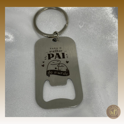 Porta-Chaves personalizado Abre Garrafas (Personalizável)