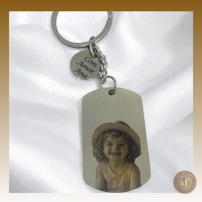 Porta-Chaves personalizado Memory (Foto Realista ou Ilustrada)