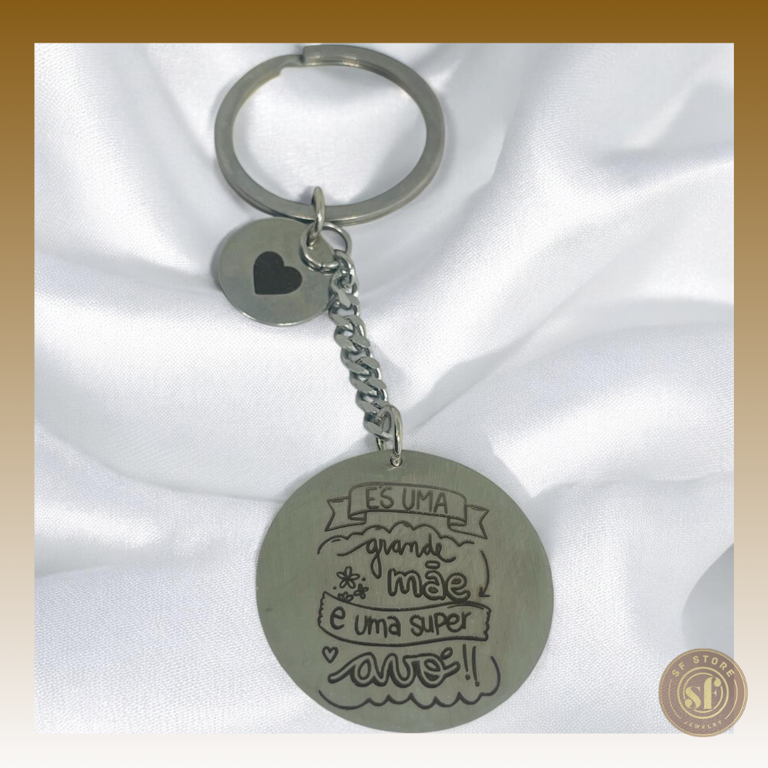 Porta-Chaves personalizado Memory Mod. 2  (Foto Realista ou Ilustrada)