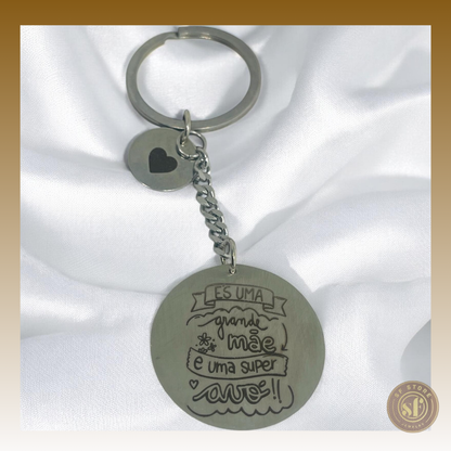 Porta-Chaves personalizado Memory Mod. 2  (Foto Realista ou Ilustrada)