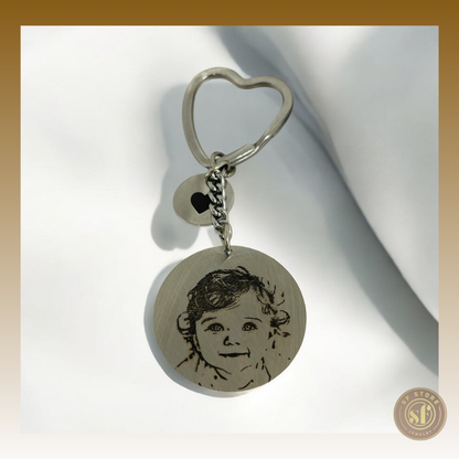 Porta-Chaves personalizado pega coração