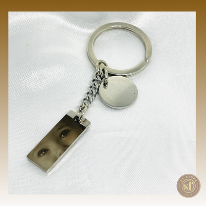 Porta Chaves personalizado O Teu Olhar (imagem realista)