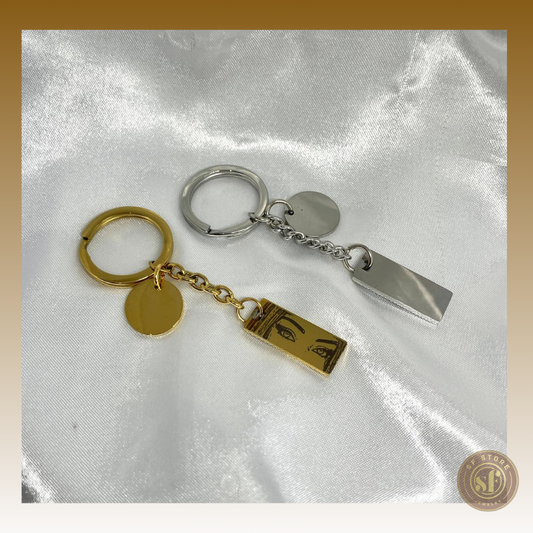 Porta Chaves personalizado O Teu Olhar (imagem ilustrada)