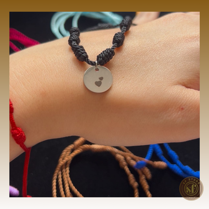 Pulseira 7 Nós com medalhas