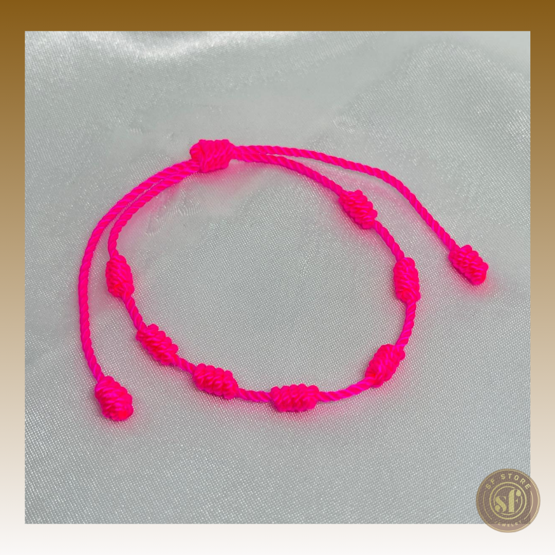 Pulseira 7 Nós com medalhas