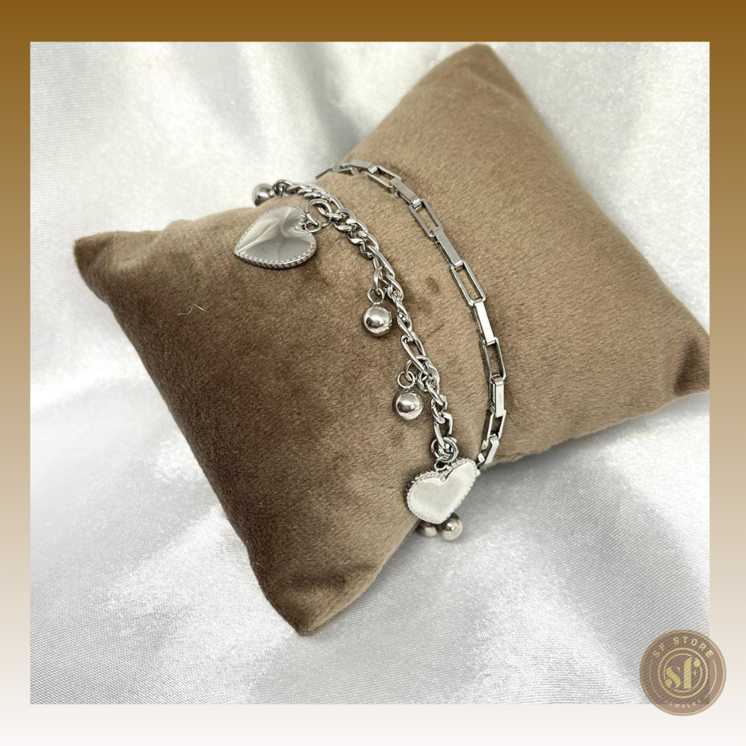 Pulseira Dual Charm