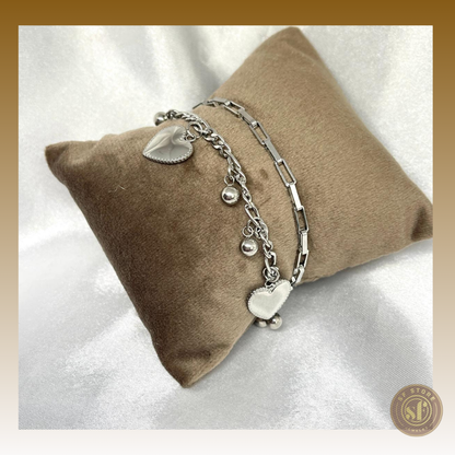 Pulseira Dual Charm