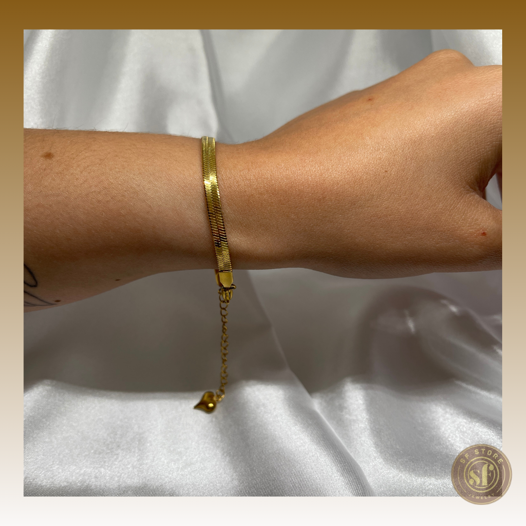 Pulseira Flat Snake