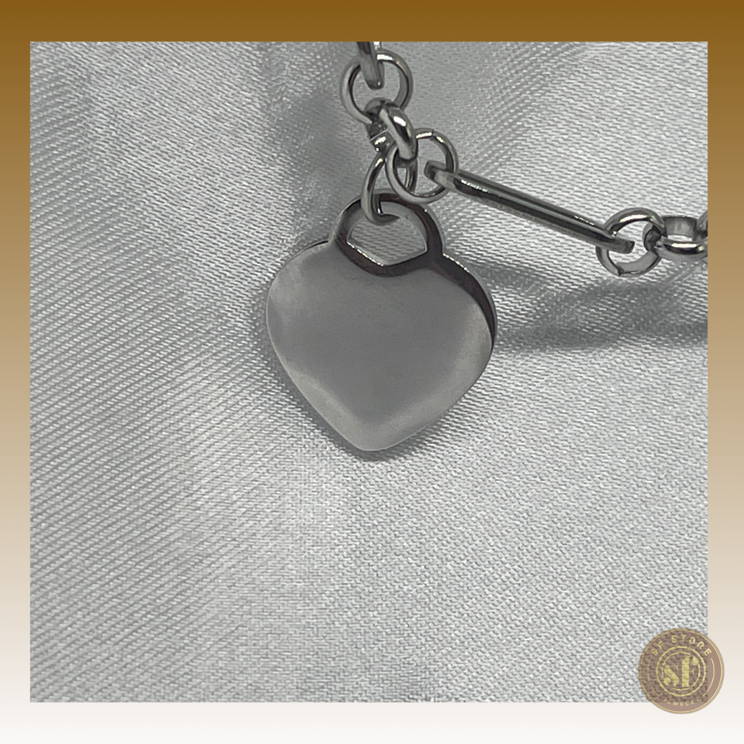 Pulseira personalizada For You (corações)