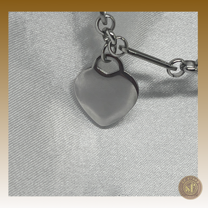 Pulseira personalizada For You (corações)