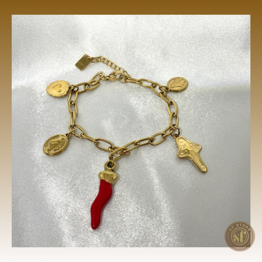 Pulseira Summer (pendente pimentinha)