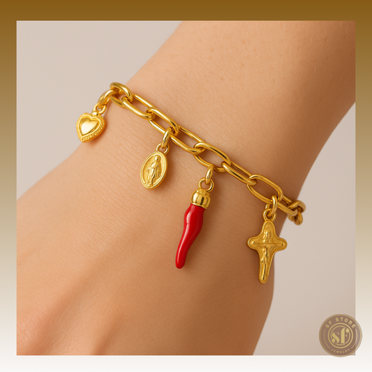 Pulseira Summer (pendente pimentinha)