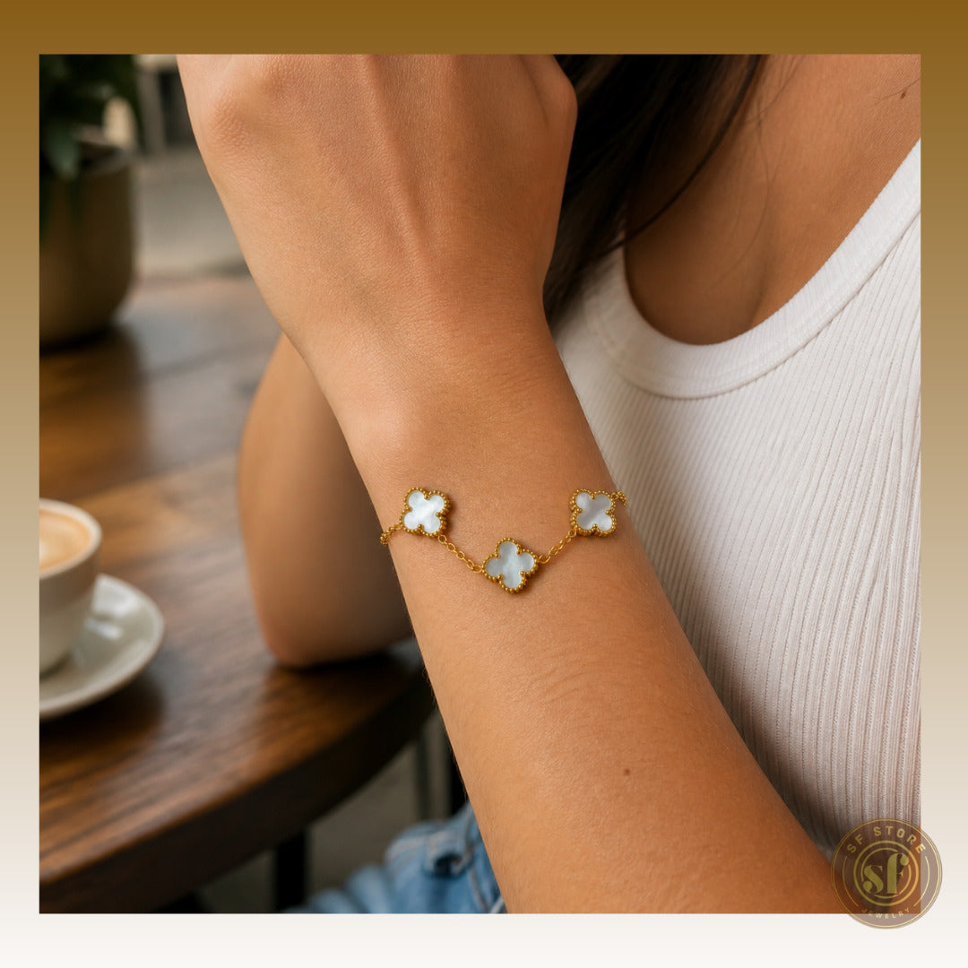 Pulseira Trevo (3 trevos)