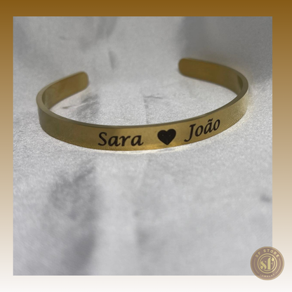 Pulseira personalizada Unissexo