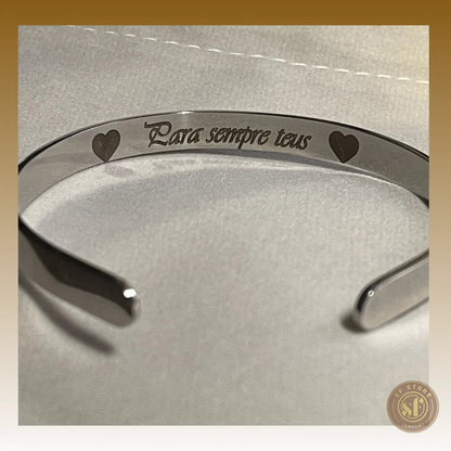 Pulseira personalizada Unissexo
