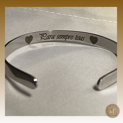 Pulseira personalizada Unissexo