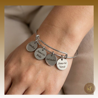 Pulseira personalizada Infinity Simply